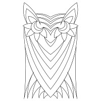 fancy forest owl